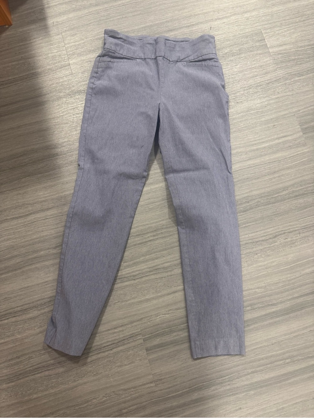 Van Heusen Light Purple/Lavender Casual Stretch Pants